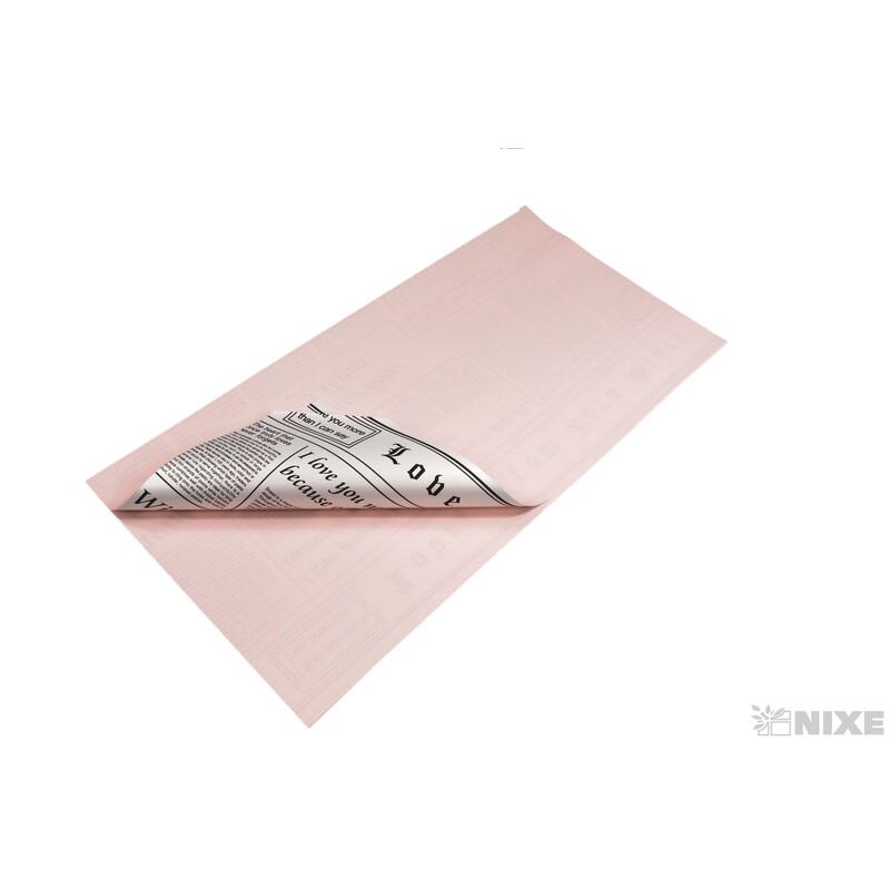 ARCH PLAST NEWS 58x58cm 20ks*RŮŽOVÁ 08