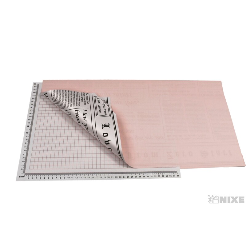 ARCH PLAST NEWS 58x58cm 20ks*RŮŽOVÁ 08