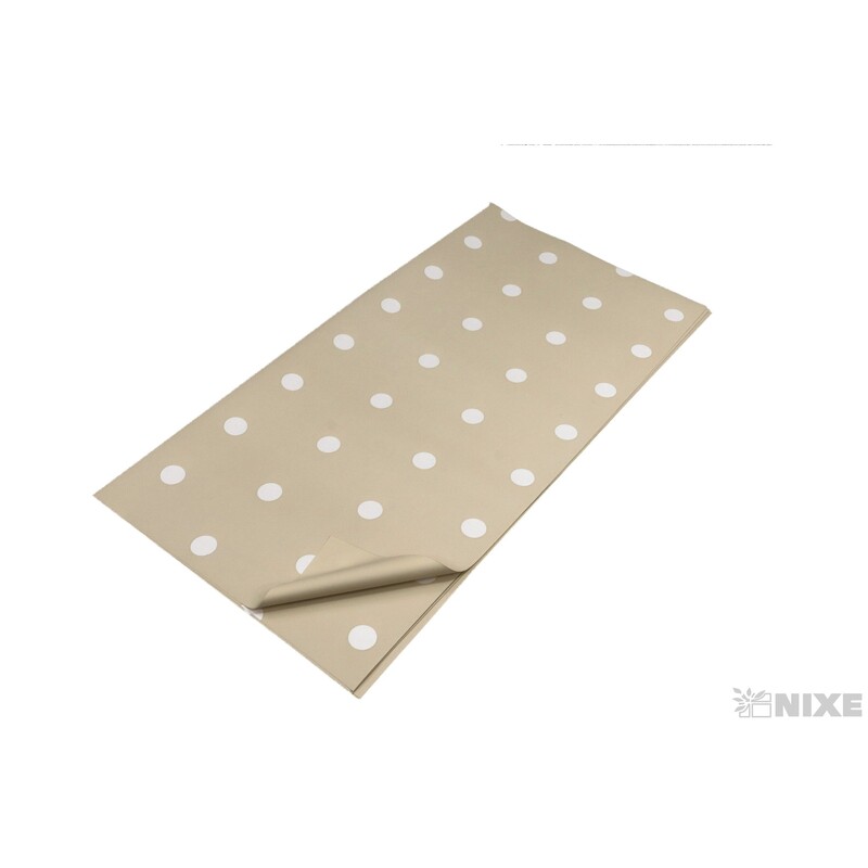 ARCH PLAST PUNTÍK 58x58cm 20ks*KRÉMOVÁ 03