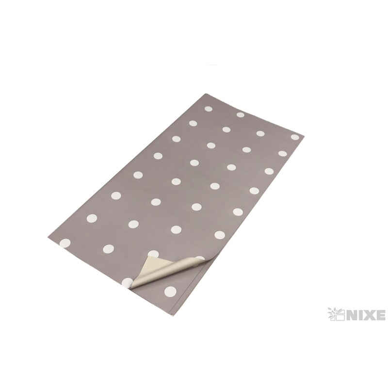 ARCH PLAST PUNTÍK 58x58cm 20ks*ŠEDÁ 05