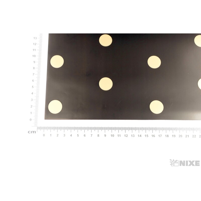 ARCH PLAST PUNTÍK 58x58cm 20ks*ČERNÁ 08