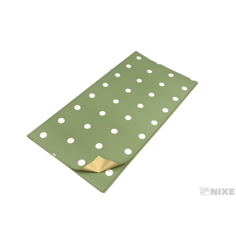 ARCH PLAST PUNTÍK 58x58cm 20ks*ZELENÁ 06