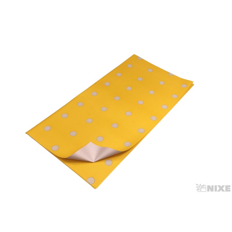 ARCH PLAST PUNTÍK 58x58cm 20ks*ŽLUTÁ 07