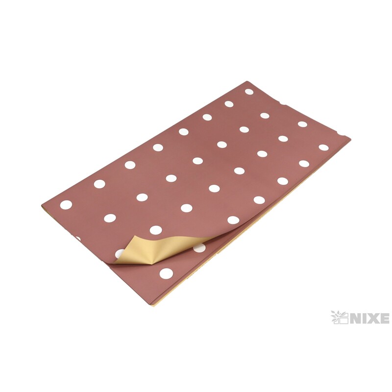 ARCH PLAST PUNTÍK 58x58cm 20ks*HNĚDÁ 09