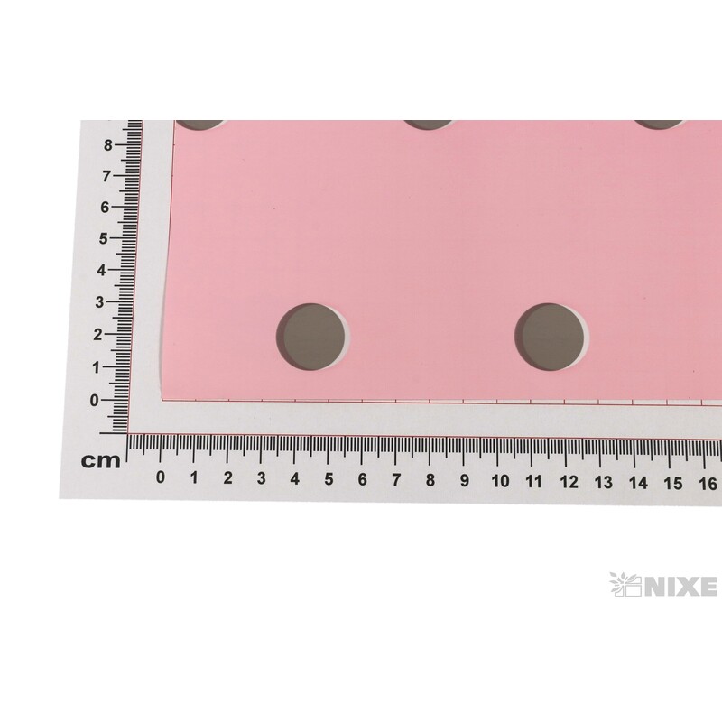 ARCH PLAST PUNTÍK 58x58cm 20ks*RŮŽOVÁ 01