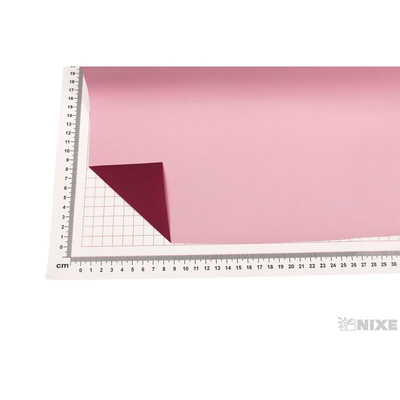 ROLE PLAST PERLEA 70cmx50m*RŮŽOVÁ+VÍNOVÁ