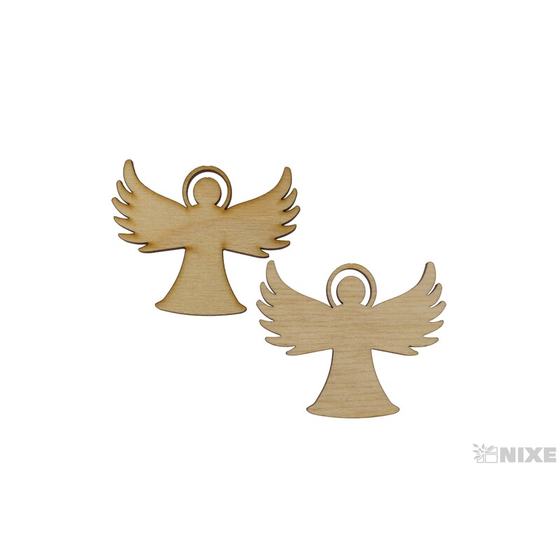 ANDĚL XD 5x6cm 12ks*PŘÍRODNÍ