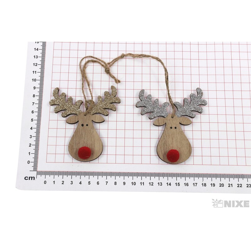 ZÁVĚS SOB 8x10cm 2ks*MIX BAREV