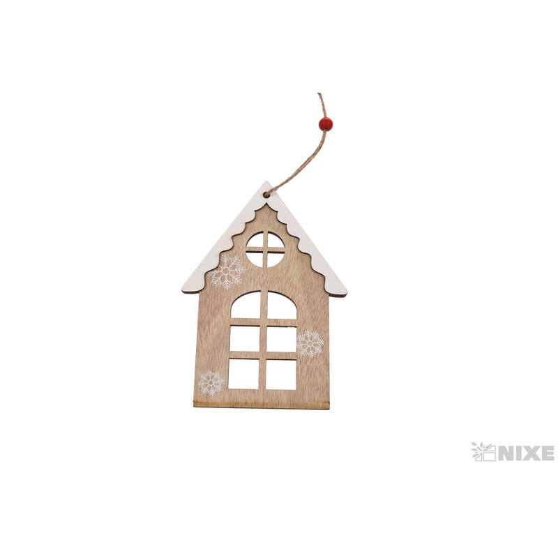 ZÁVĚS DOMEČEK 15x10cm*MIX BAREV