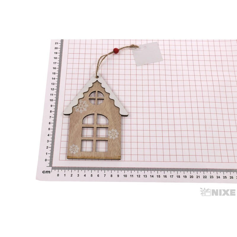 ZÁVĚS DOMEČEK 15x10cm*MIX BAREV