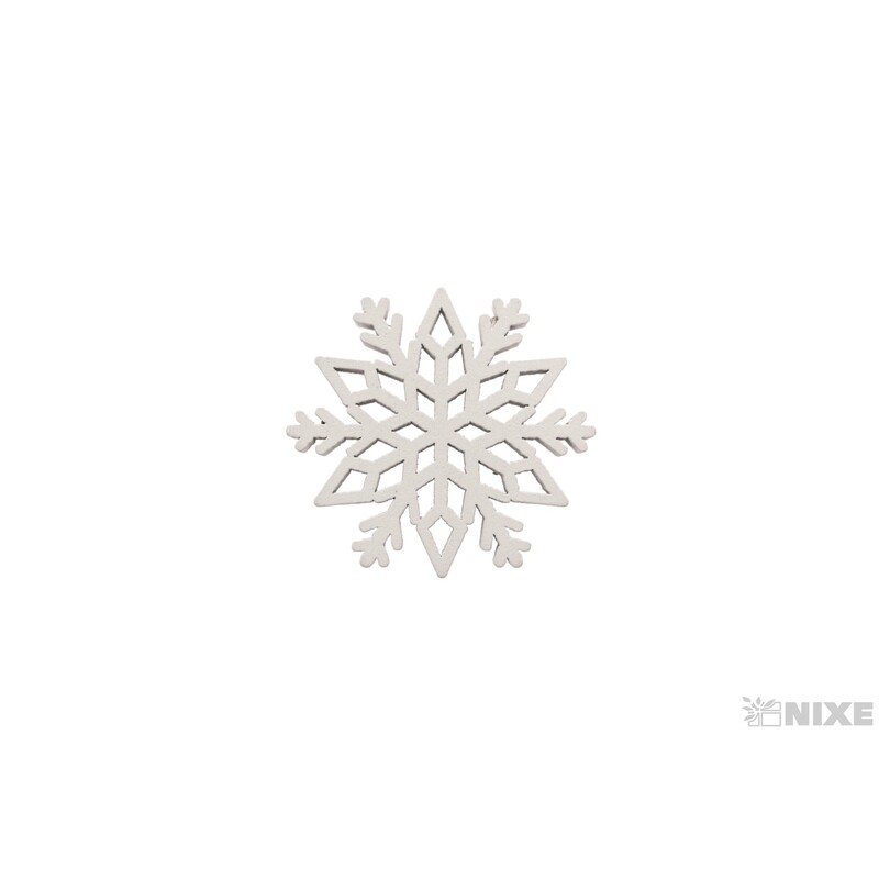 VLOČKA 4cm 12ks*BÍLÁ