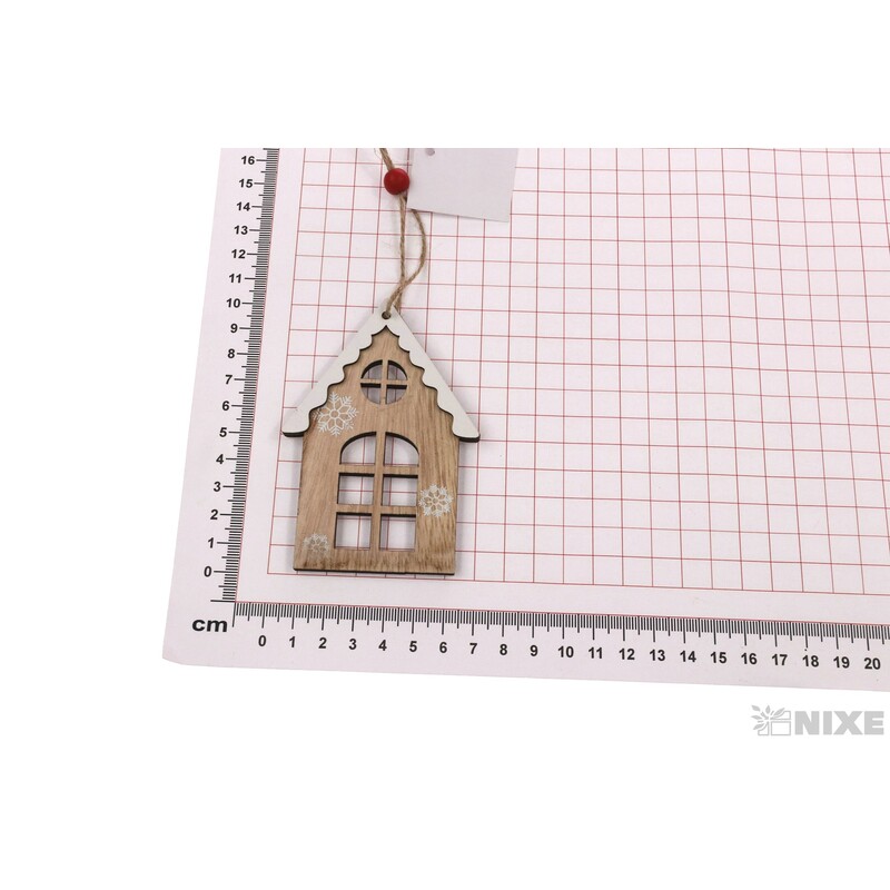 ZÁVĚS DOMEČEK 7X10cm*MIX BAREV