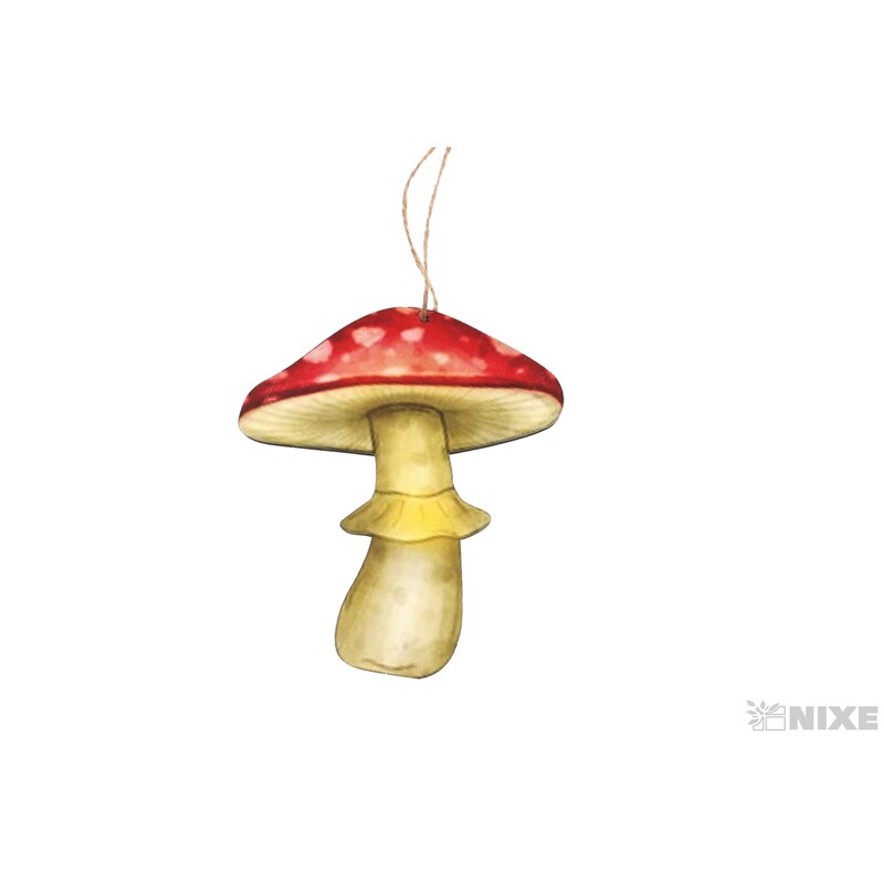 ZÁVĚS MUCHOMŮRKA 12x14cm*MIX BAREV