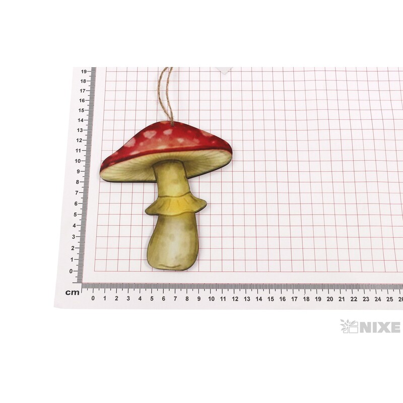 ZÁVĚS MUCHOMŮRKA 12x14cm*MIX BAREV