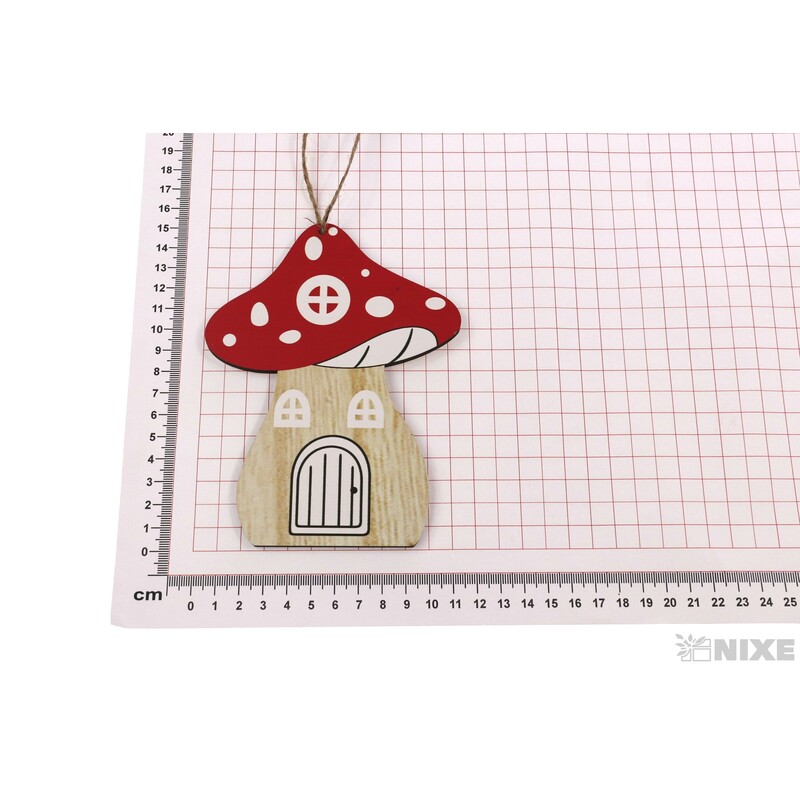 ZÁVĚS MUCHOMŮRKA 11,5x15cm*MIX BAREV