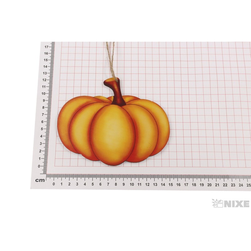 ZÁVĚS DÝNĚ 15x12cm*ORANŽOVÁ