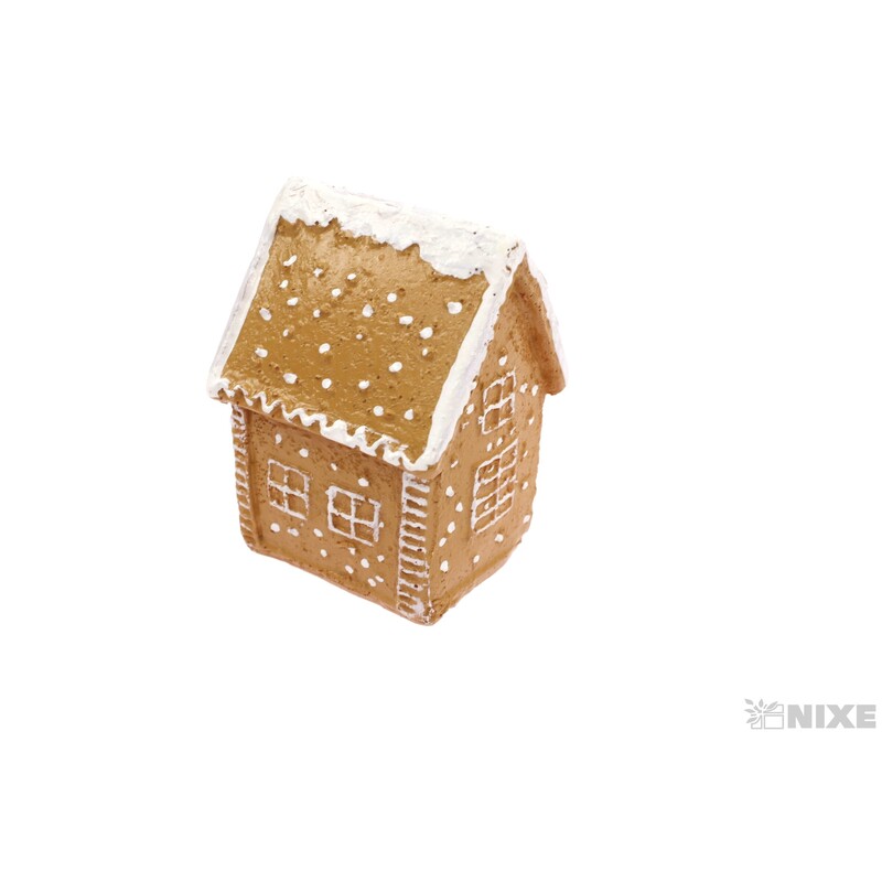 DOMEČEK 5x7cm*HNĚDÁ