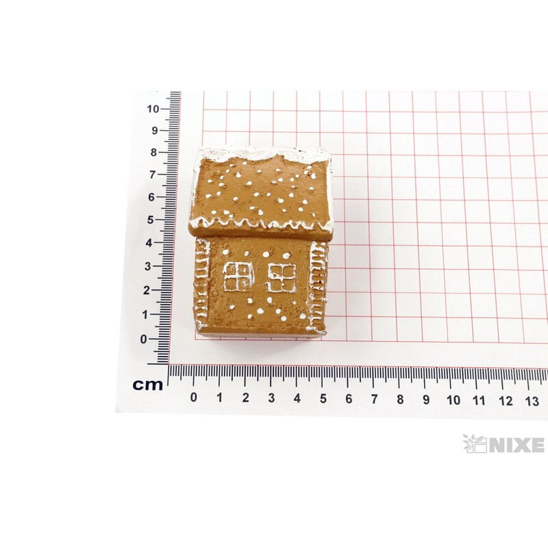 DOMEČEK 5x7cm*HNĚDÁ