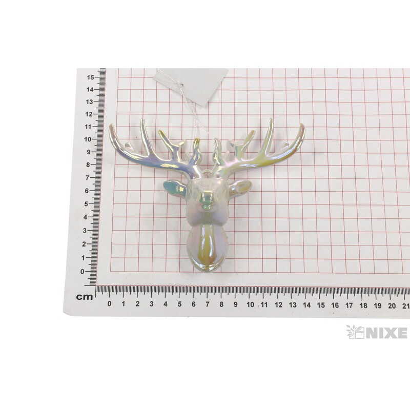 ZÁVĚS JELEN 14x12cm*BÍLÁ