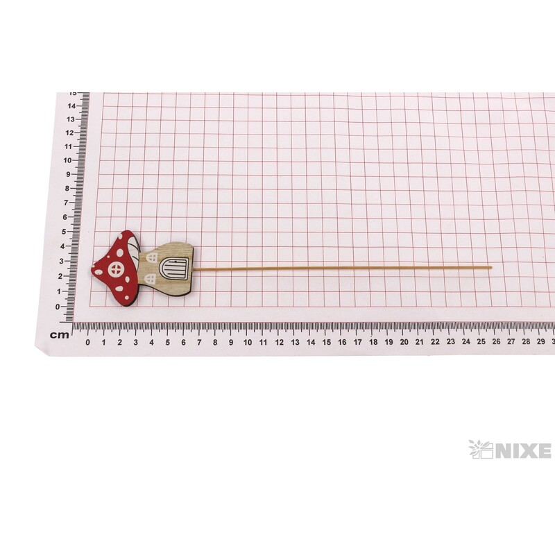 ZÁPICH MUCHOMŮRKA 5x6,5x26cm 6ks*MIX BAREV