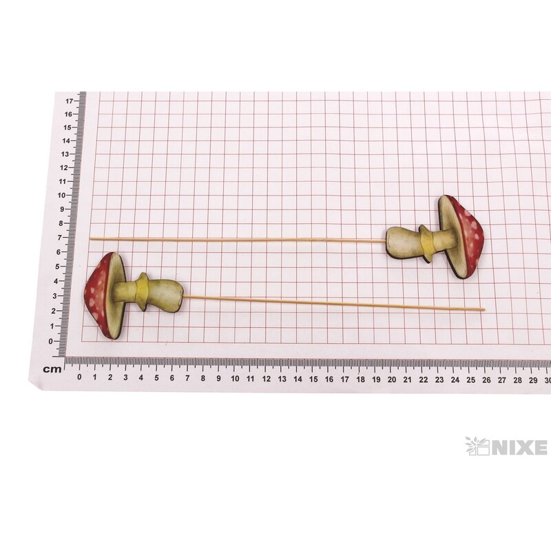 ZÁPICH MUCHOMŮRKA 6,5x6x26cm 6ks*MIX BAREV