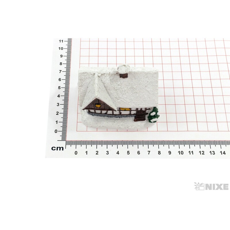 DOMEK 7,5x6cm*MIX BAREV