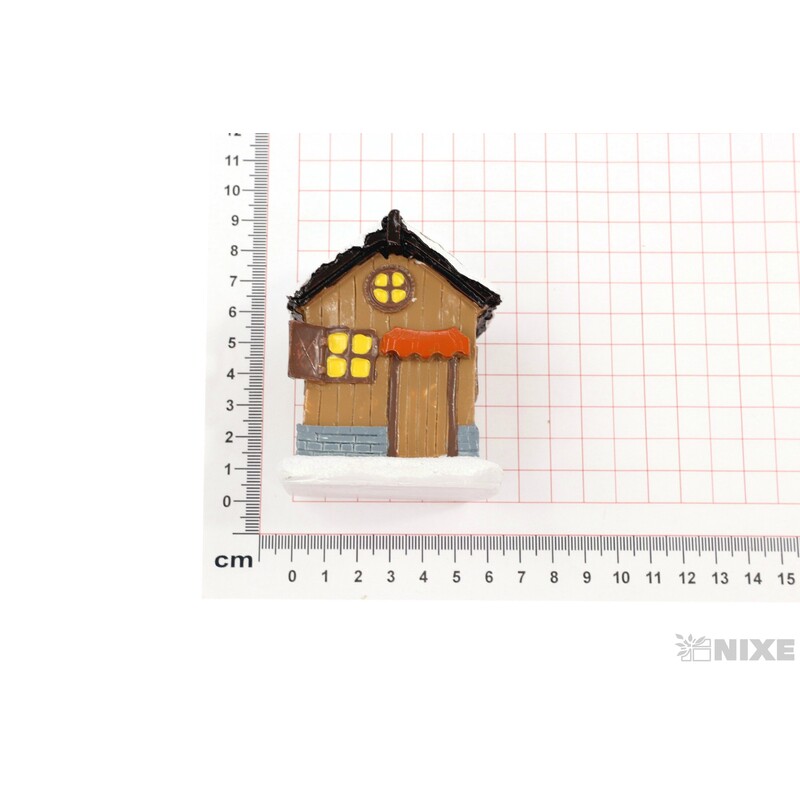 DOMEK 6x7,5cm*MIX BAREV