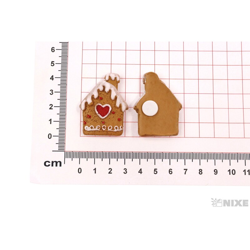 DOMEČEK NALEP. 3x4cm 5ks*