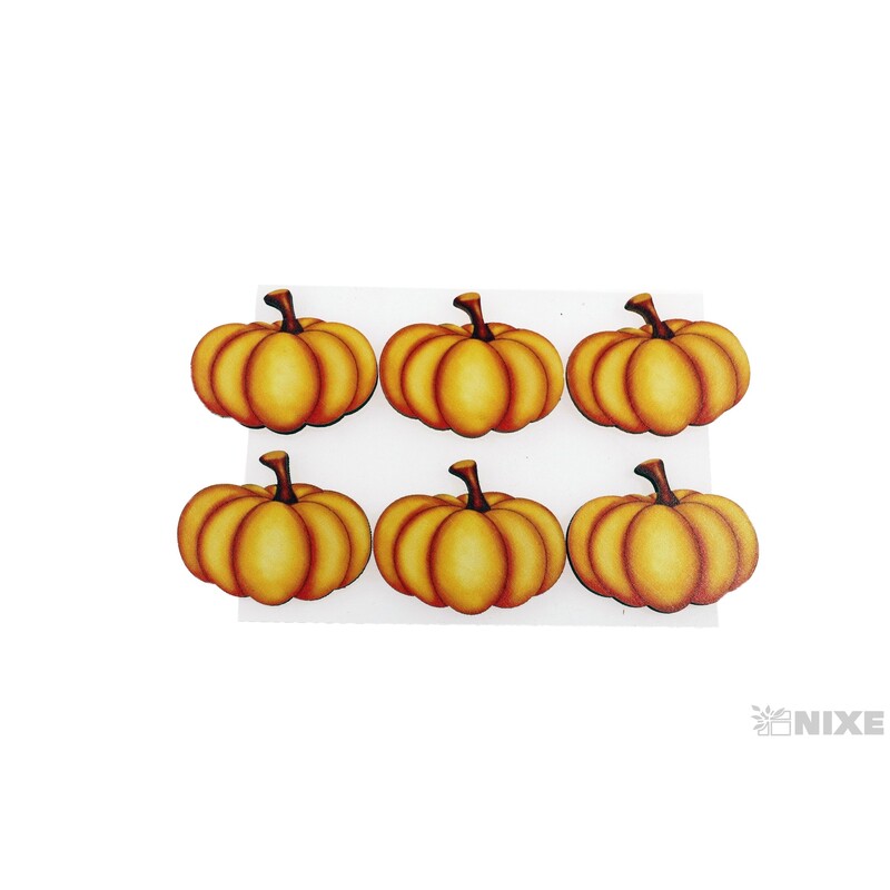 DÝNĚ NALEPOVACÍ 4,5x3,5cm 6ks*MIX BAREV