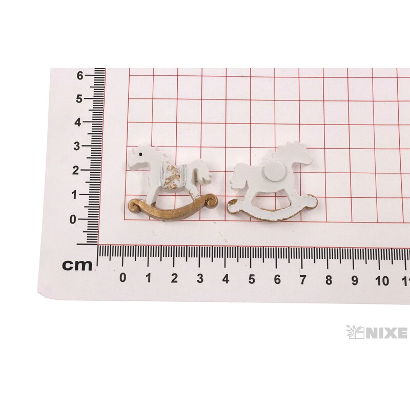 KONÍK NALEP. 3,5x3cm 4ks*