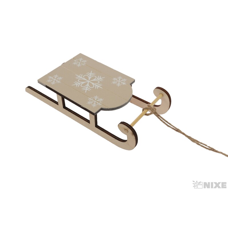 SÁŇKY DŘEVO 8x18cm*