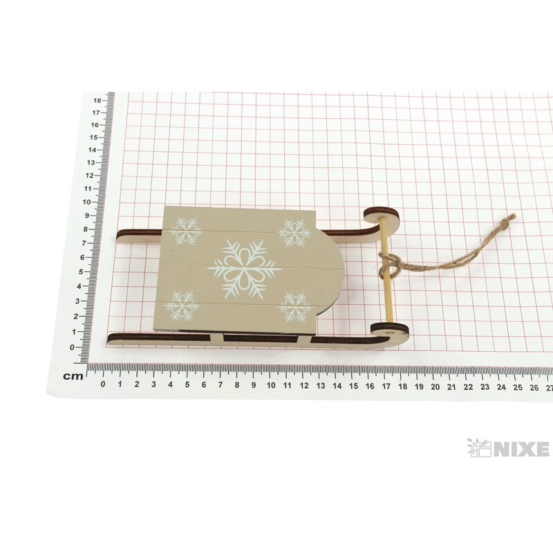 SÁŇKY DŘEVO 8x18cm*