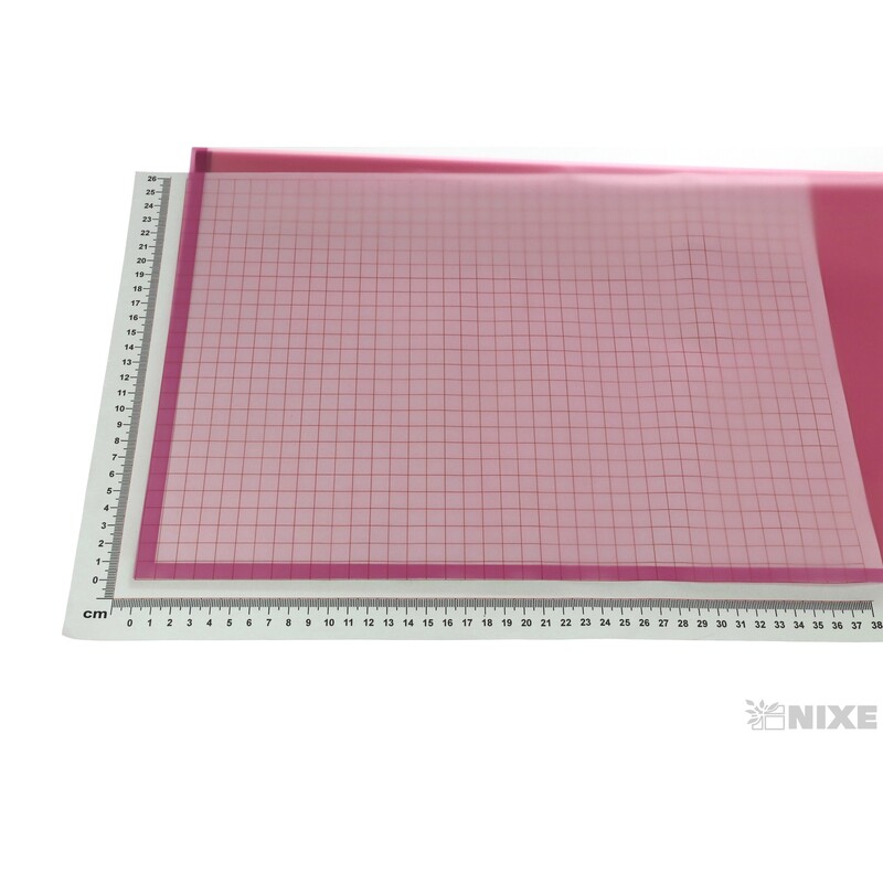 ARCH PLAST 58x58cm 20ks*RŮŽOVÁ TM.