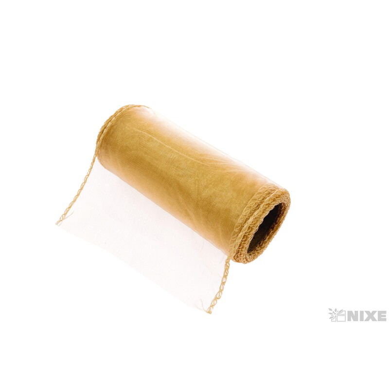 ORGANZA 12cmx8m*KRÉMOVÁ TM.