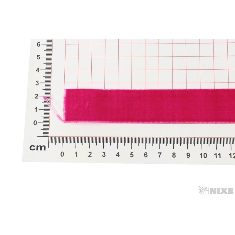 STUHA SAMET 25mmx10yd*RŮŽOVÁ TM.