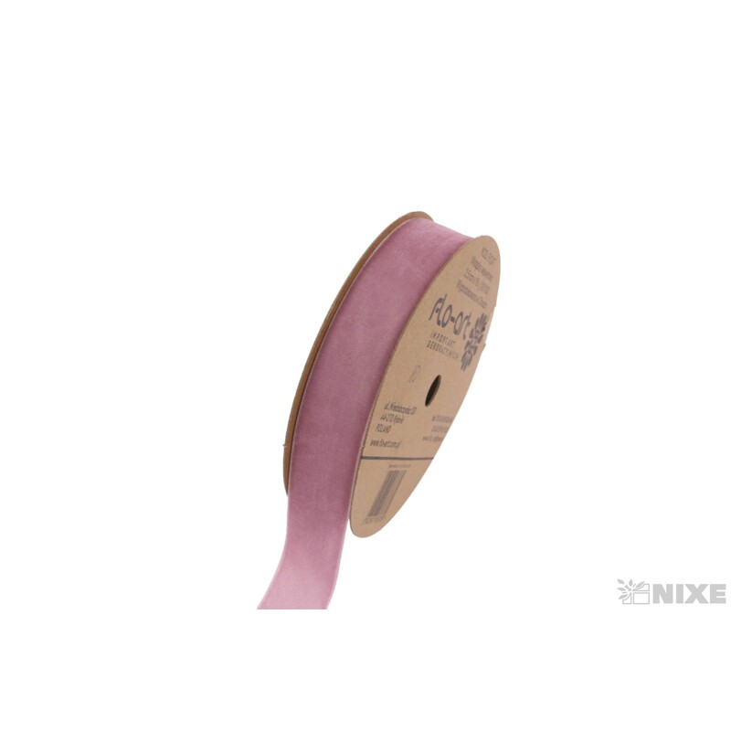 STUHA SAMET 25mmx10yd*RŮŽOVÁ TM.