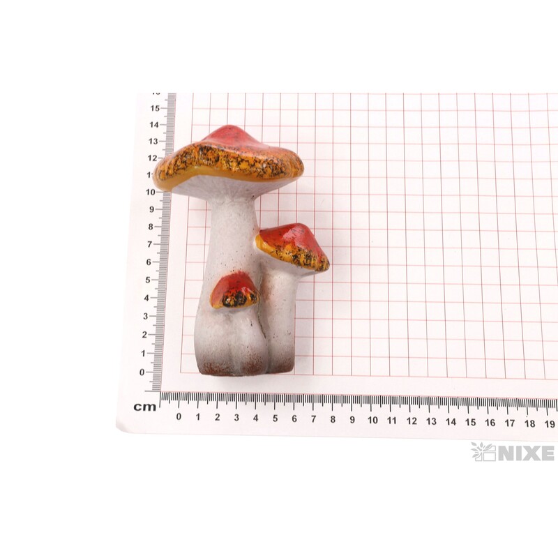 MUCHOMŮRKY PORCELÁN 10x12cm*MIX BAREV