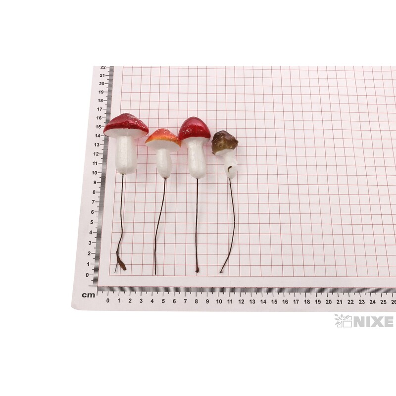 ZÁPICH MUCHOMŮRKA 6x15cm 8ks*MIX BAREV