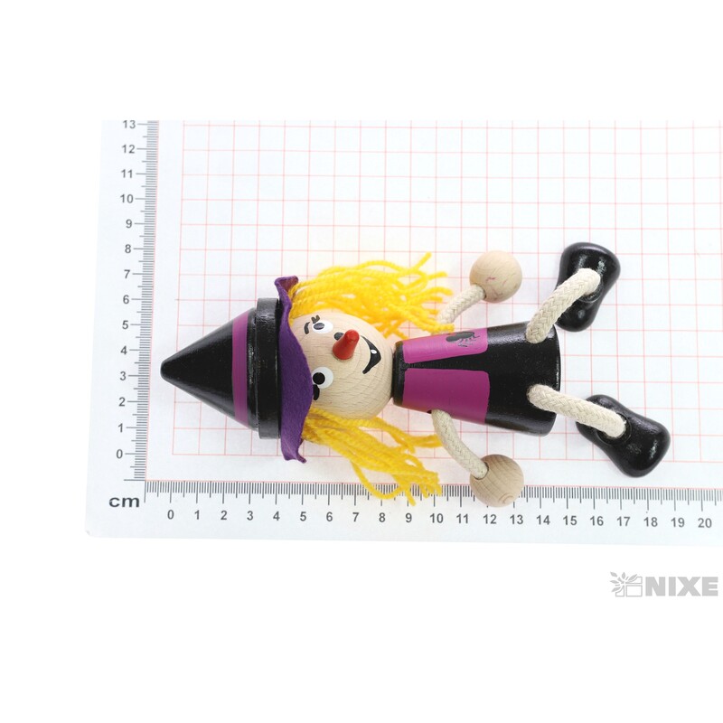 FIGURKA BAREVNÁ ČARODĚJNICE MV