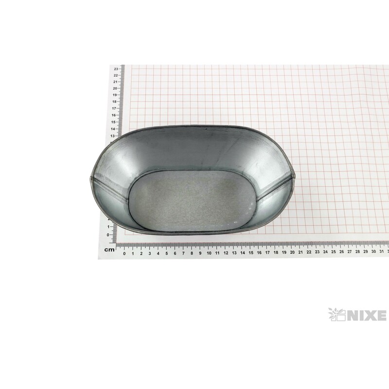 PLECHOVÝ OBAL MONSTERA 21x11x9cm*MIX BAREV