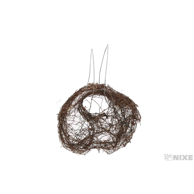 PODLOŽKA HNÍZDO 20x8x21cm*HNĚDÁ