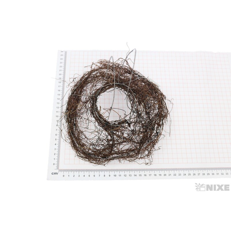 PODLOŽKA HNÍZDO 20x8x21cm*HNĚDÁ