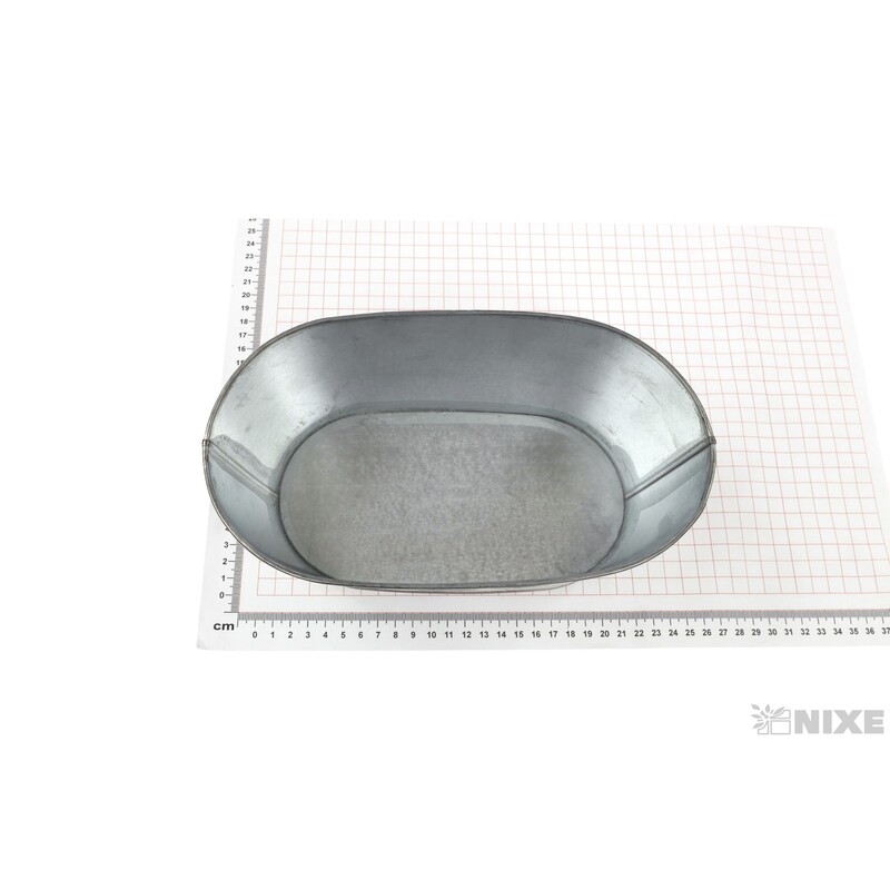 PLECHOVÝ OBAL MONSTERA 25x14x10cm*MIX BAREV