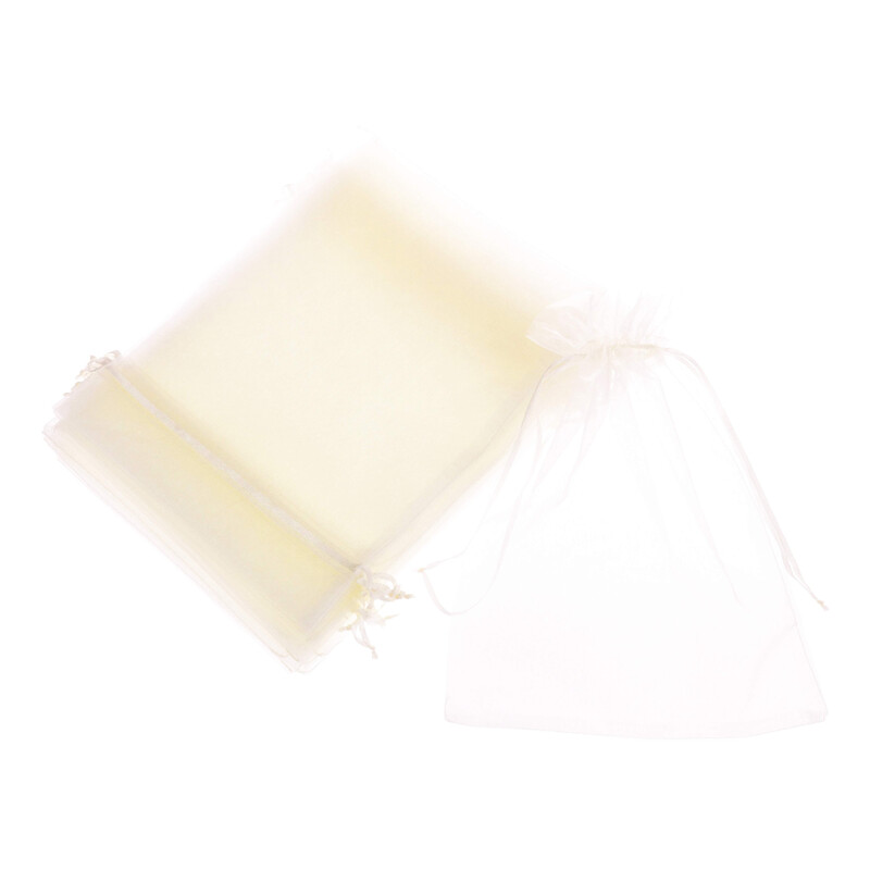 SÁČEK ORGANZA 19x24cm*KRÉMOVÁ