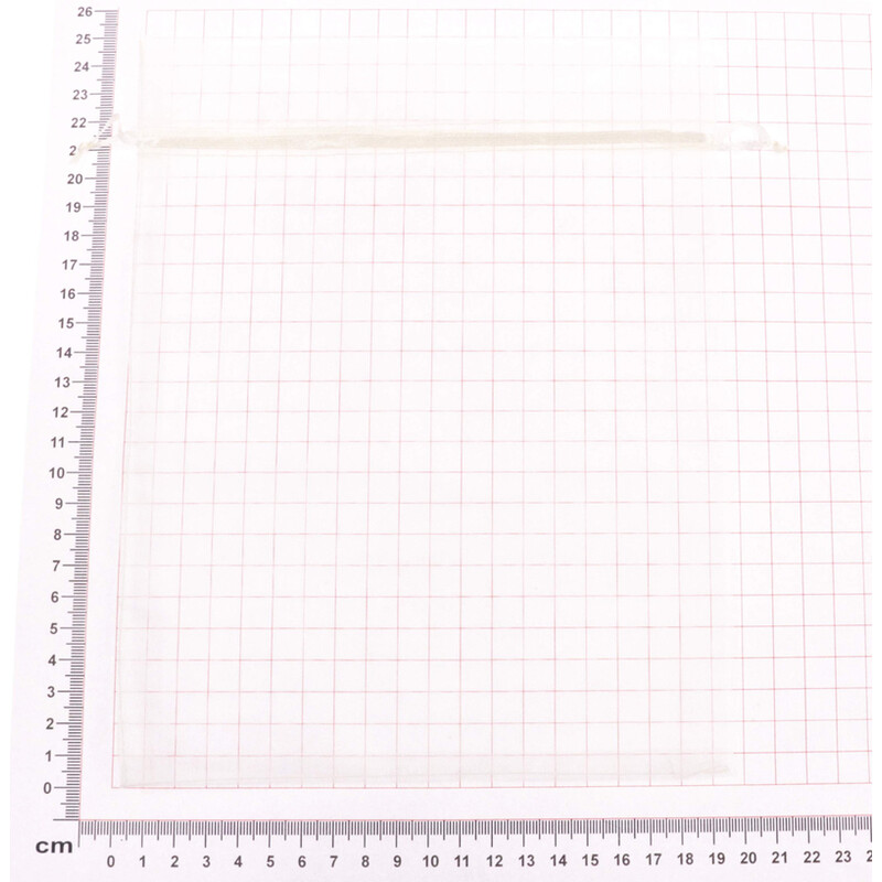 SÁČEK ORGANZA 19x24cm*KRÉMOVÁ