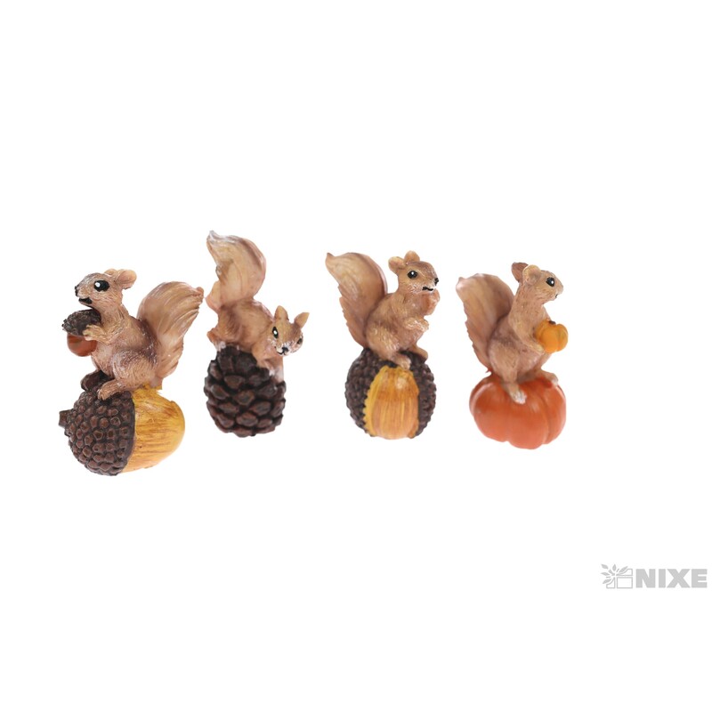 VEVERKA 3x5,5cm 4ks*MIX BAREV