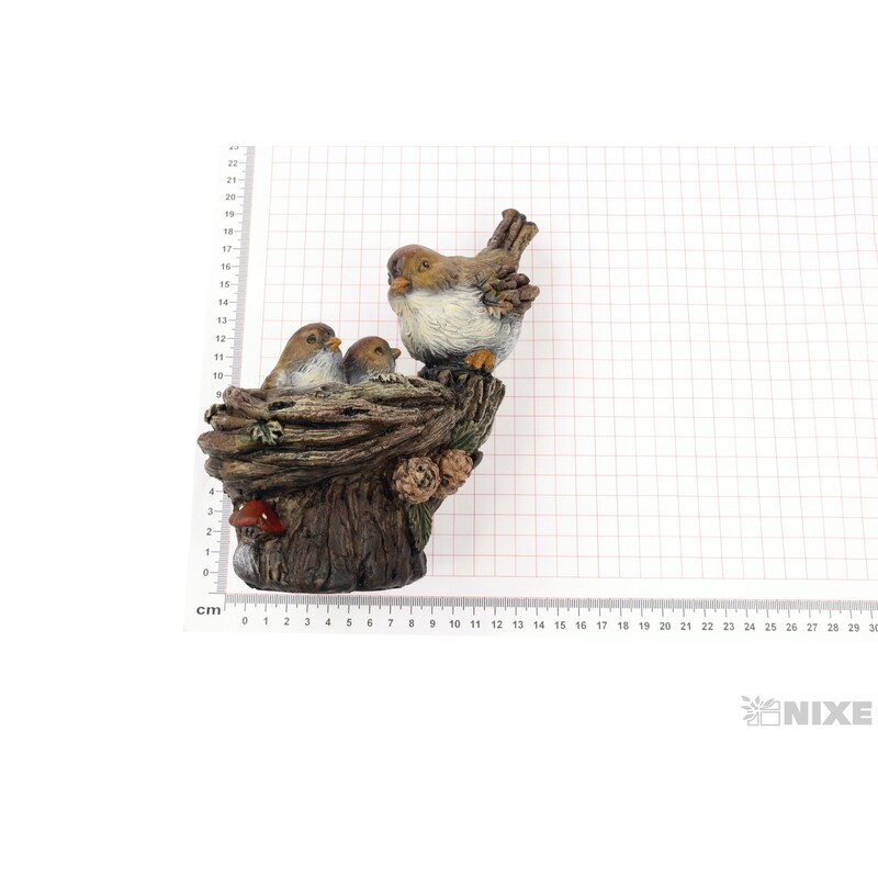 PTÁČEK HNÍZDO 16x20cm*MIX BAREV