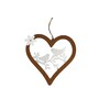 ZÁVĚS SRDCE 20x21cm*PŘÍRODNÍ