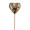 ZÁPICH SRDCE 6,5x35cm 6ks*ZLATÁ