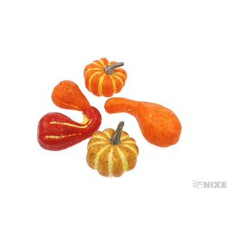 DÝNE 6-11cm 6ks*MIX BAREV